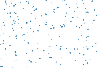 Blaue Punkte - Minimalistischer Hintergrund