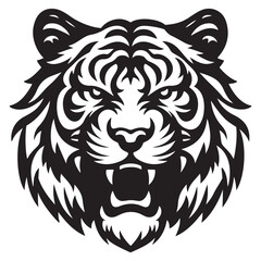 Tiger Silhouette Vector