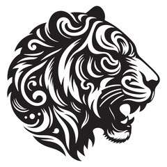 Tiger Silhouette Vector