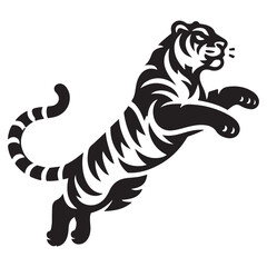 Tiger Silhouette Vector