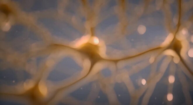 During development astrocytes help guide migrating neurons to their correct locations in the brain ensuring proper wiring and connectivity 4k animation