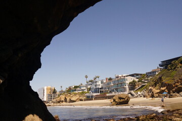 view of the coast of the region sea
