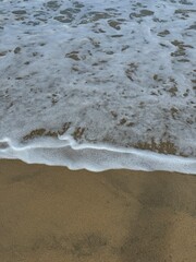 waves on the beach
