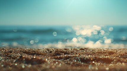 Abstract beach background with seascape.