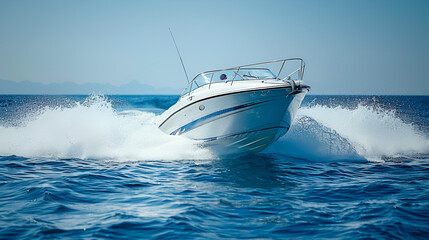 Fototapeta premium Speed boat