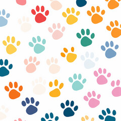 Fototapeta premium pattern with cats