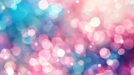 Fototapeta premium Abstract Bokeh Background with Pastel Colors