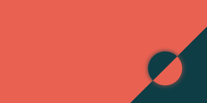 A minimalistic arrangement of bold geometric shapes in primary colors, Abstract background. Background for modern graphic design and text, line trail, diagonal basic design, pattern backdrop