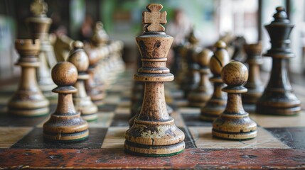 Chess, a game of strategy and planning, is a metaphor for success in the business world. Just as in chess, businesses must use a combination of strategy and competition to succeed.