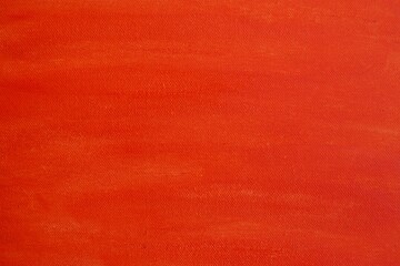 Red canvas texture. Blue abstract background.