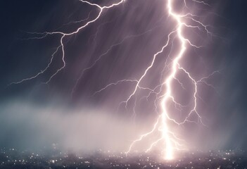 powerful overlay charge shock storm glow flash olated transparency lightning generative stormy power electricity background