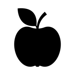 Apple icon. Apple sign symbol for web site and app design.