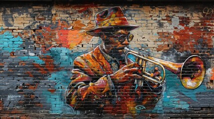 Jazz Musician Mural