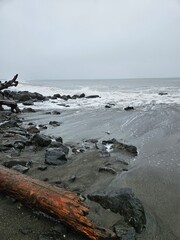 waves on the beach