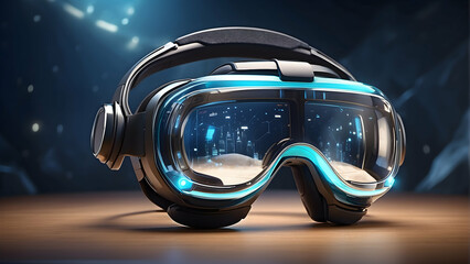 Advanced virtual reality goggles design