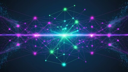 Neon Network Connections

