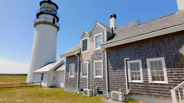 Highland Lighthouse. Cape Cod Light.  North Truro Massachusetts, USA 2024