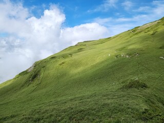 landscape with clouds