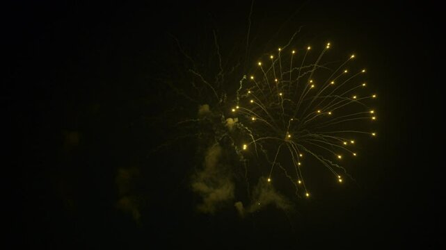HDR hyperlapse fireworkd show 4th of July