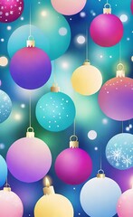 purple christmas balls