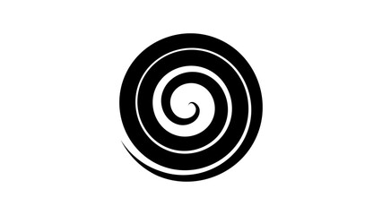 Minimal Smooth Spiral for Logo