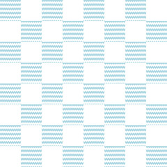 Blue and white zigzag background and pattern