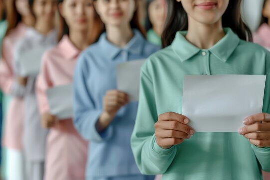 Proud Students Receive Certificates for Academic Excellence, A Team Effort, Celebrating Success and Achievement