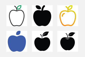 set of icons of vegetables for freshness 