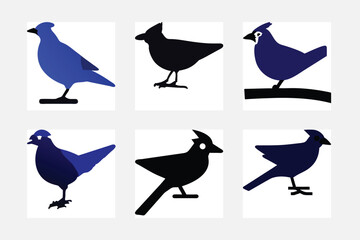 set of birds