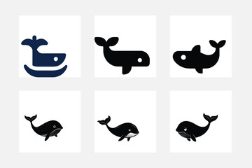 Sea animals icons