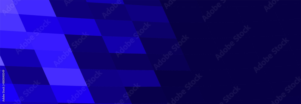 Aufkleber abstract blue background with flowing shape