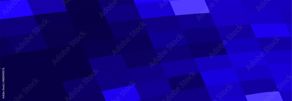 Aufkleber abstract blue background with flowing shape