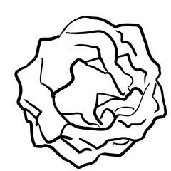 Simple and realistic tissue illustration design