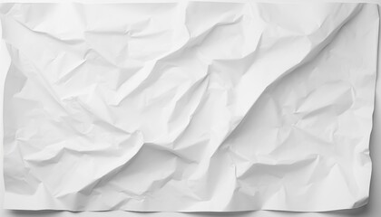 Fototapeta premium white crumpled paper texture