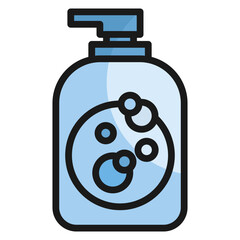 Hand Sanitizer Icon Element For Design