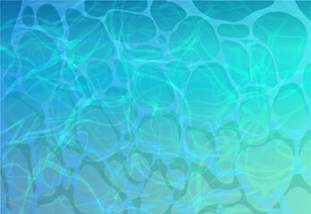 海面のゆらぎの背景イラスト素材