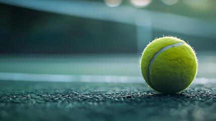 Tennis on the court