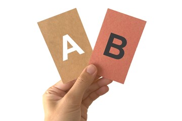 2つのAとBのうちどちらかを選択する