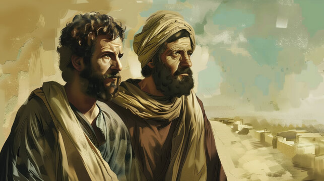 Paul's Second Missionary Journey: Paul and Silas travel on their second missionary journey