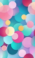 background with circles