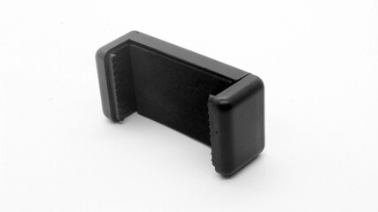 Tripod U holder for smart phone and camera isolated