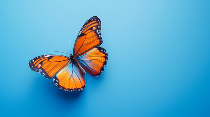 Obraz premium A vibrant butterfly