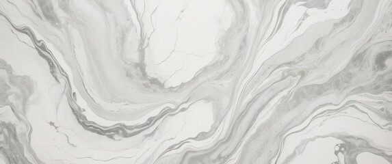 Obraz premium Abstract gray and white marble texture with fluid swirls, perfect for elegant and modern interior designs, backgrounds, and sophisticated decor