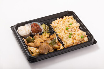 中華弁当　回鍋肉とチャーハン