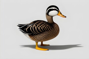 Obraz premium Exploring the World of Ducks: Nature's Graceful Waterfowl