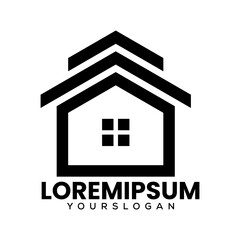 home creative icon logo design