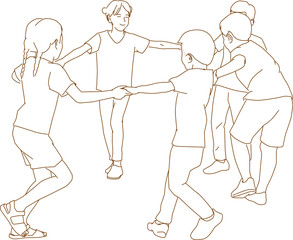 illustration of  people