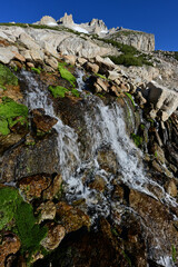 Near the headwaters of Lee Vining Creek in the Hoover Wilderness of California.
