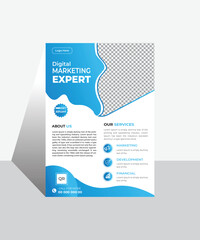 perfect for creative professional business flyer, new digital marketing flyer , Business Flyer Corporate Flyer Template