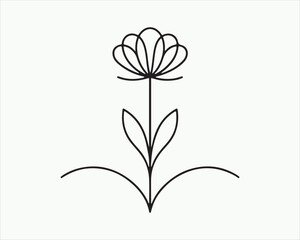 illustration of a flower